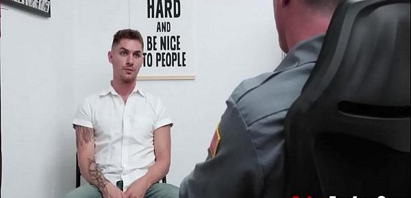  Straight Guy Forced By Gay Cop To Shove It In